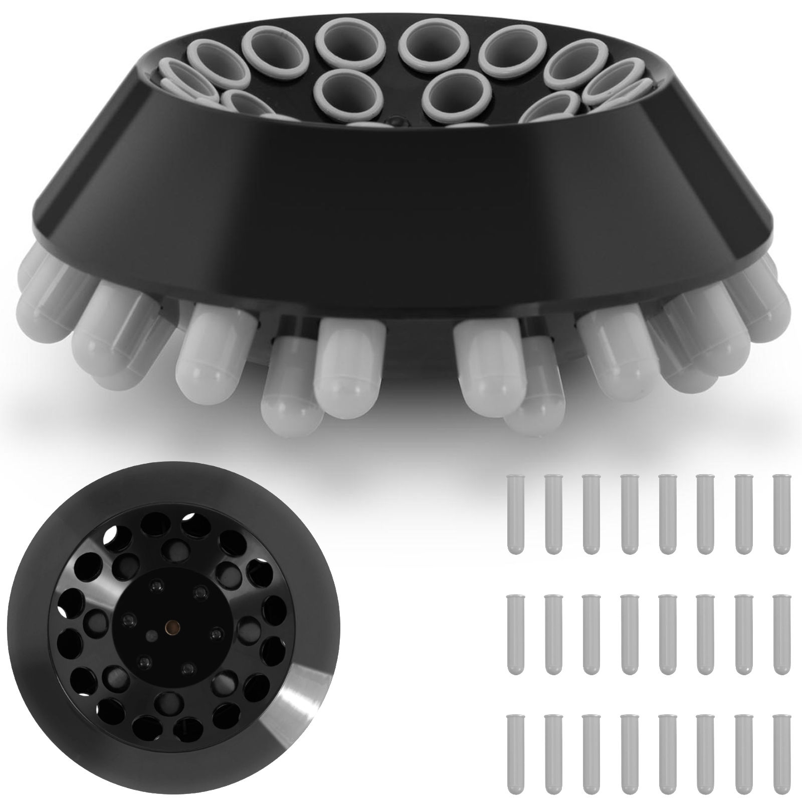 Steinberg Systems Schwarz - Winkelrotor Für Tischzentrifuge Sbs-Lz-2000Sls 24 X 10 Ml