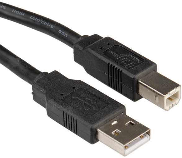Roline W128371436 783788 Usb 2.0 Cable Type A-B 0.8 M ~E~ - Bild 4