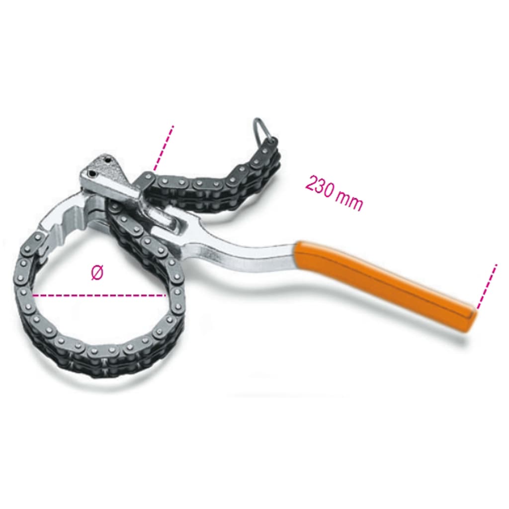 Beta Ölfilterschlüssel Mit Doppelkette 1488L Tools - Bild 4