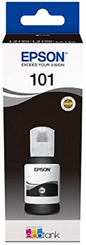 Epson Schwarz 101 Ecotank (C13t03v14a) Tintenflasche Zum Nachfüllen,