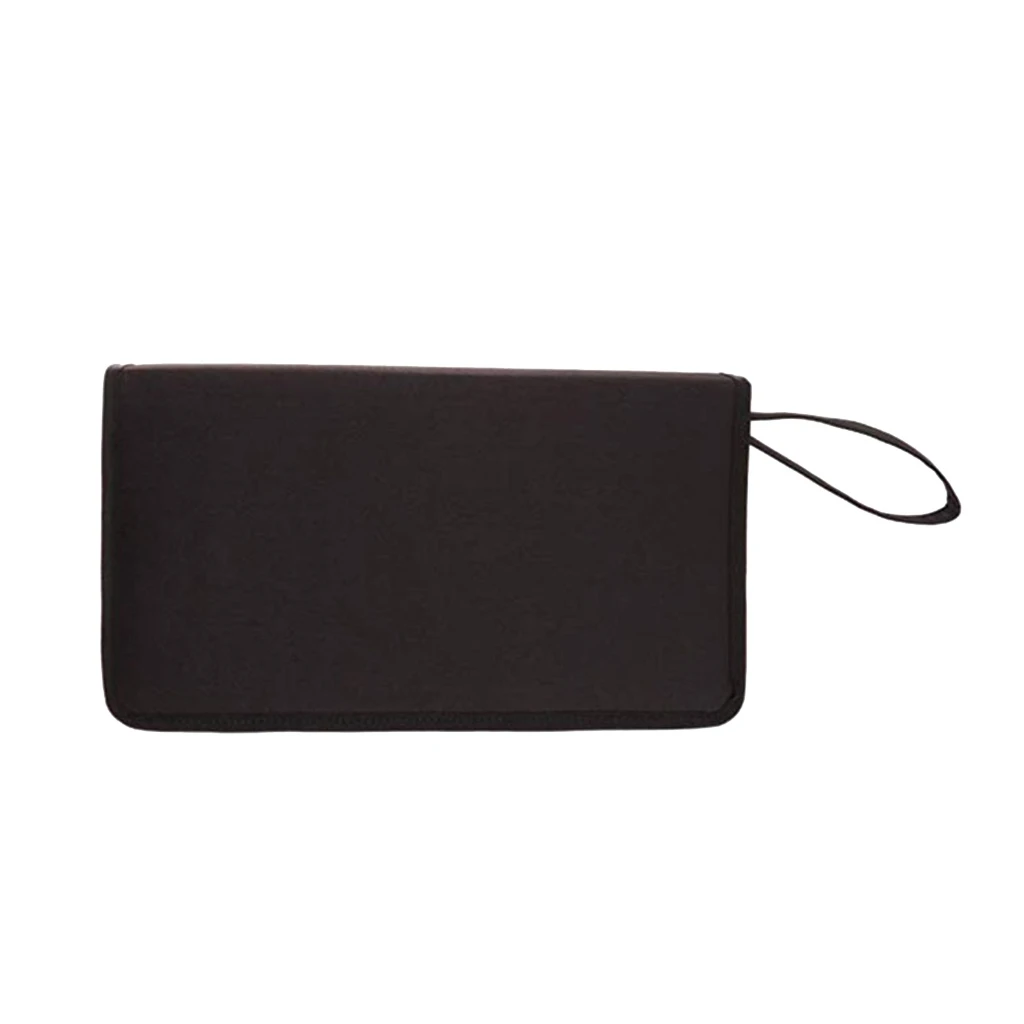 Sacoche d'accordage de piano en tissu Oxford, 33,5 x 18 cm, noir