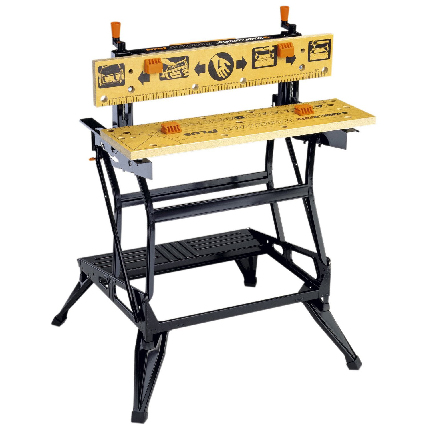 BLACK+DECKER Workmate WM825-XJ Flexible Universal-Werkbank, klappbarer Sägebock - Image 3