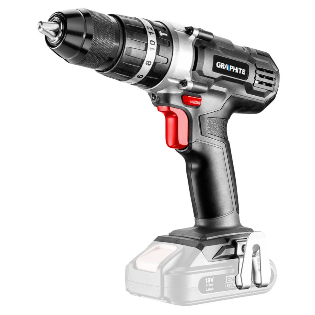 Graphite - Akku-Schlagbohrmaschine Energy+, 18V, Li-Ion, Ohne Akku