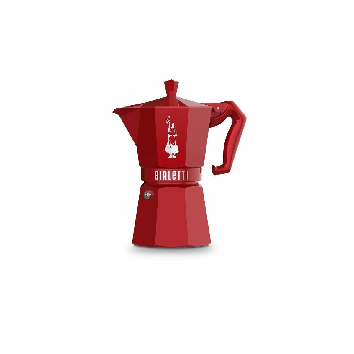 Bialetti Rot Moka Exclusive Kaffeezubereiter 6 Tassen