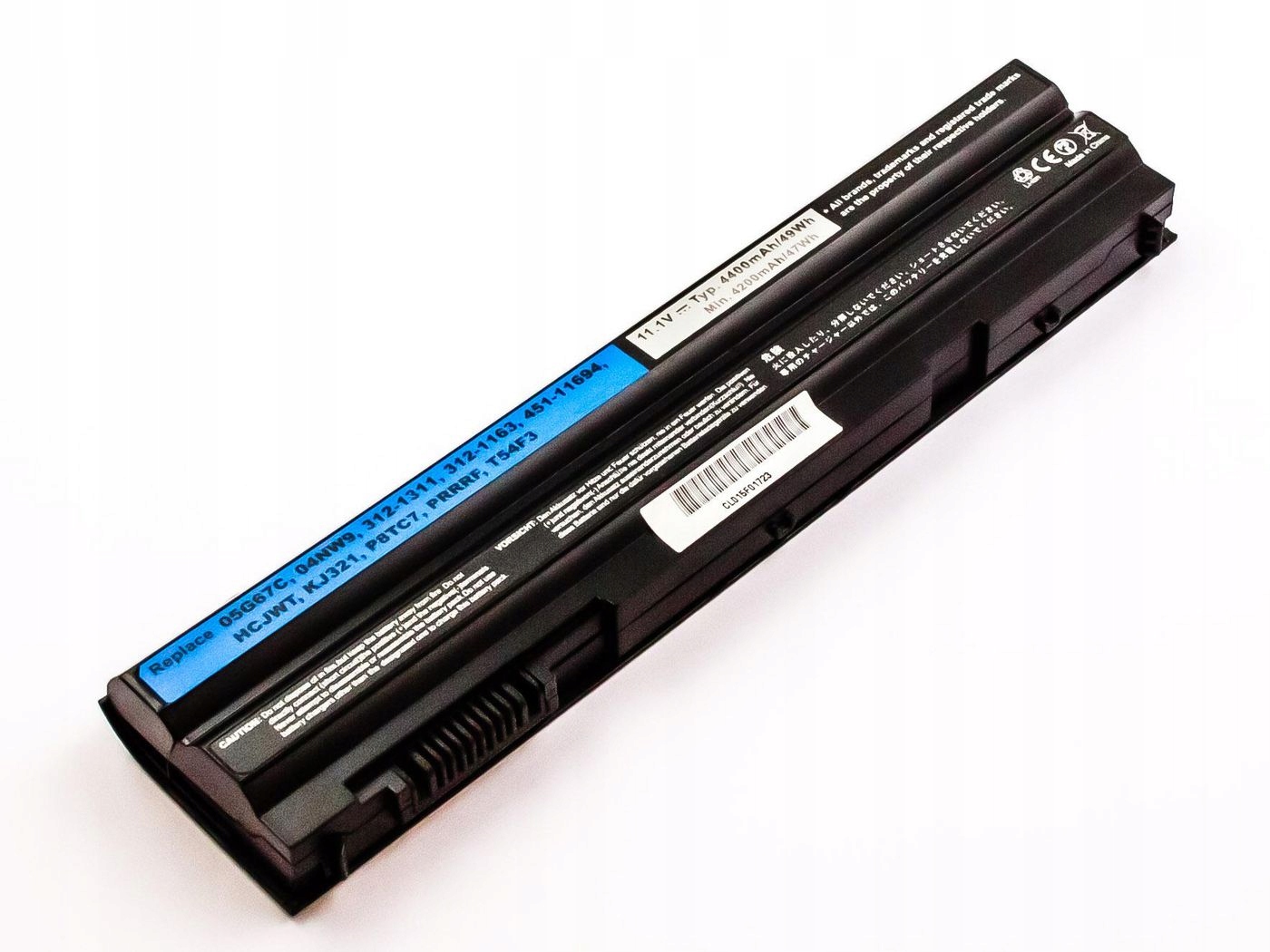 Microbattery Coreparts-Akku Für Dell Tvmvn