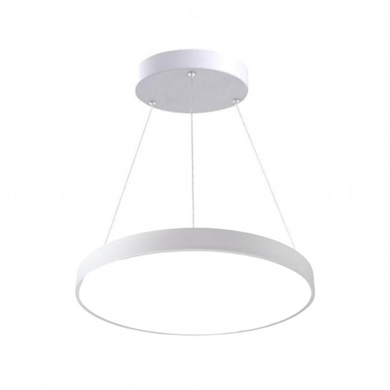 Silamp - Kit Plafonnier Led Blanc 54w 60cm Avec Kit De Suspension - Blanc Neutre 4000k - 5500k