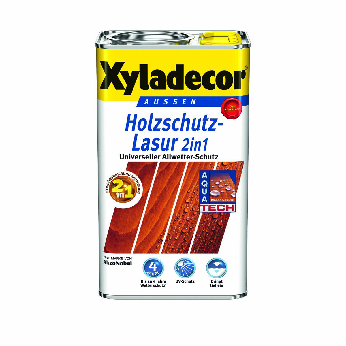 Xyladecor - Holzschutz-lasur Nussbaum 2,5l - 5078382