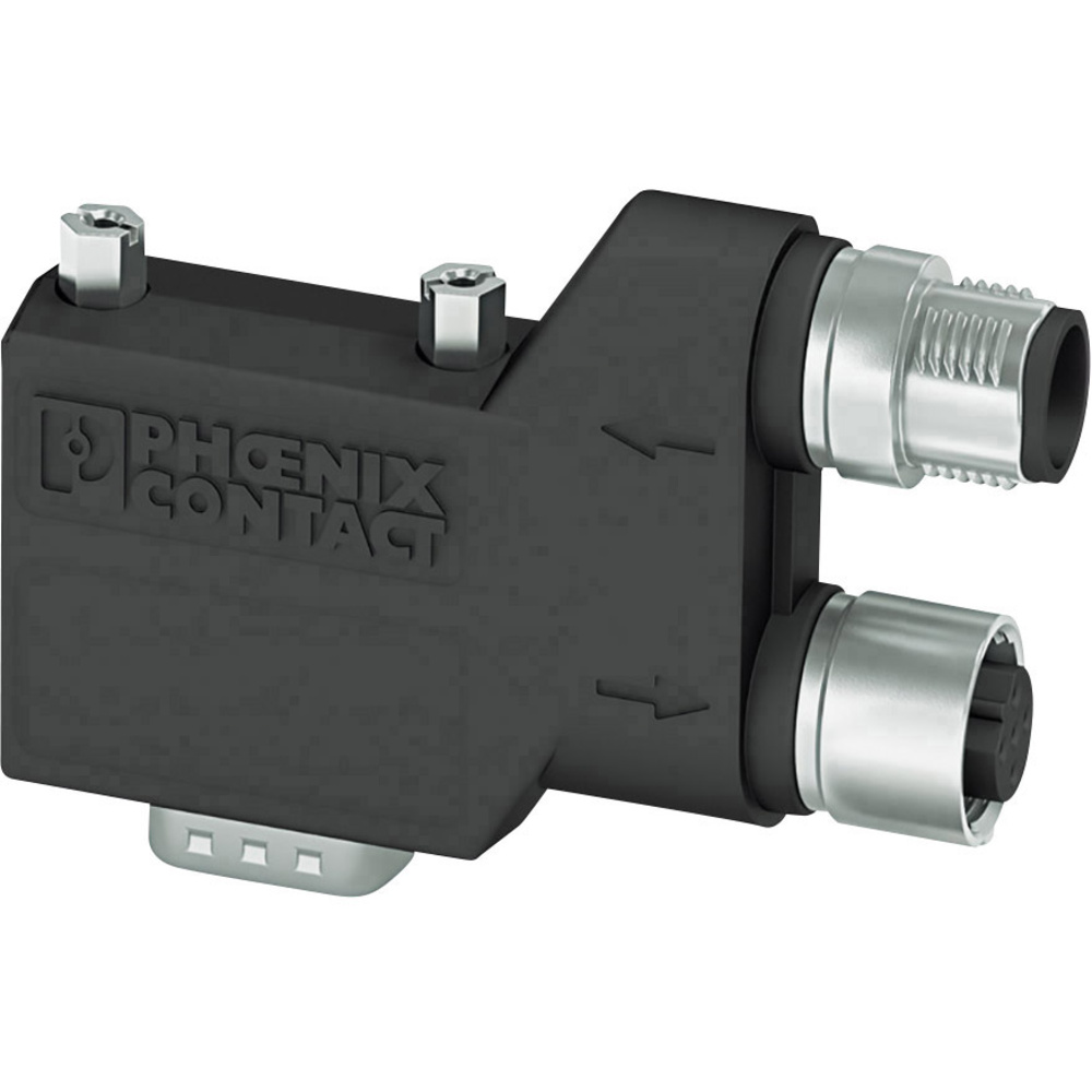 Phoenix Contact - 2902323 Sensor-/Aktor-Datensteckverbinder M12 Adapter, Gerade Polzahl Sensoren: 9,