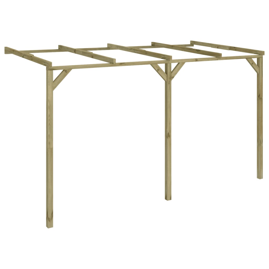 Vidaxl Terrassen-pergola 2x4x2, 2 M Holz