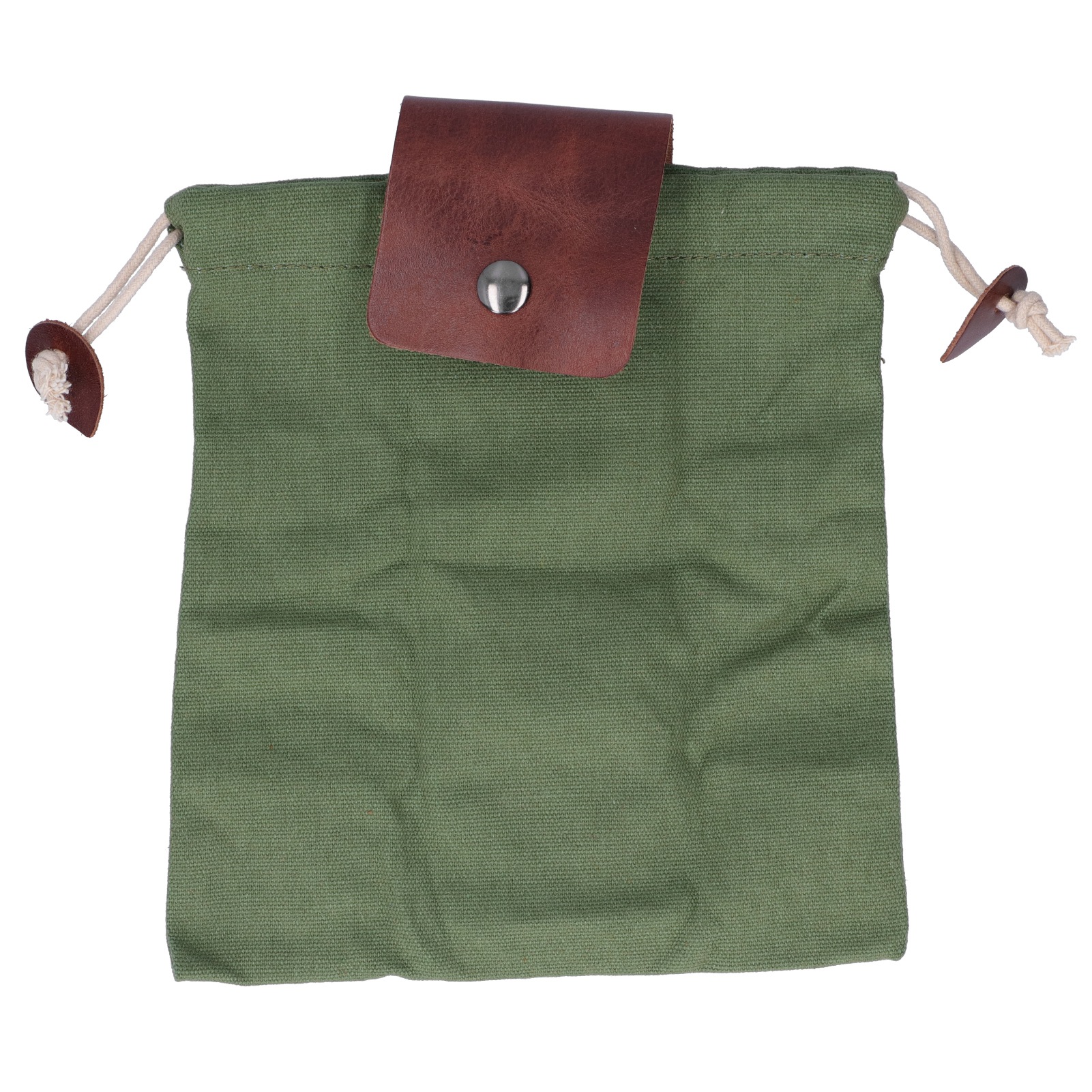 Sac à cueillette en toile avec cordon de serrage et anneau de ceinture, pliable, 89 g
