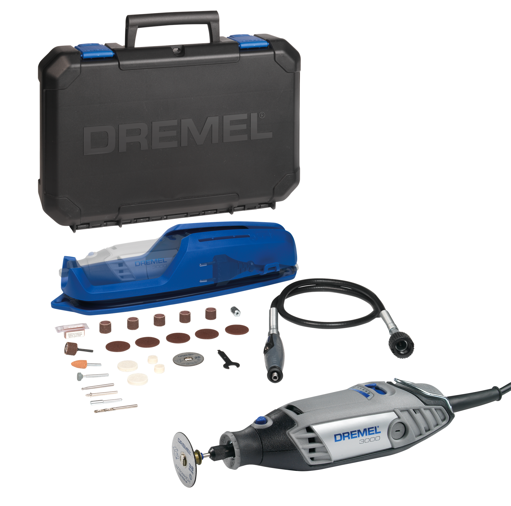 Dremel 3000-1/25 Multifunktionswerkzeug 130 W Set - Bild 9