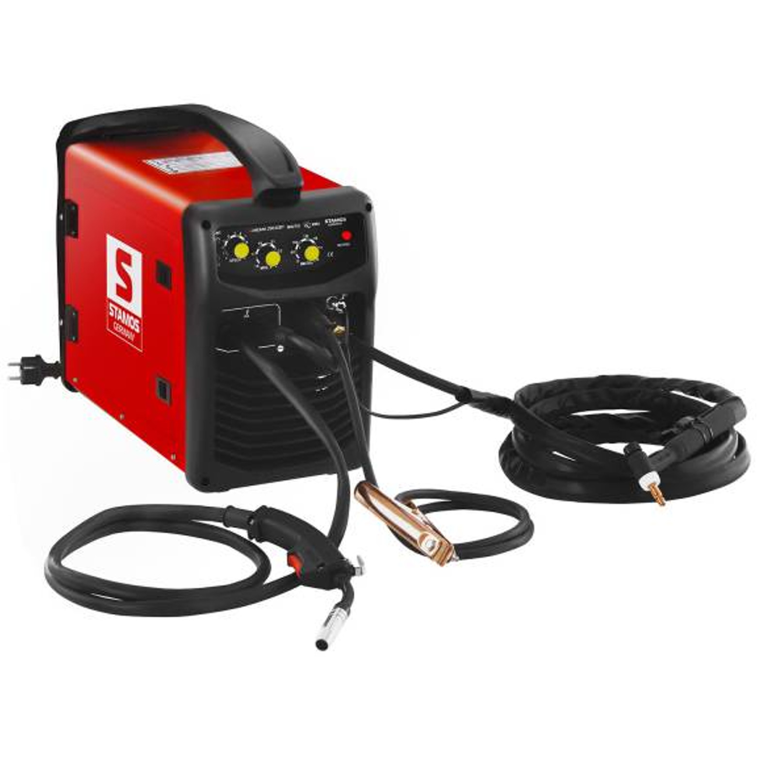 Halbautomatisches Schweißgerät Wig Mig/mag Mma 250a Igbt Stamos Germany + 5kg Draht