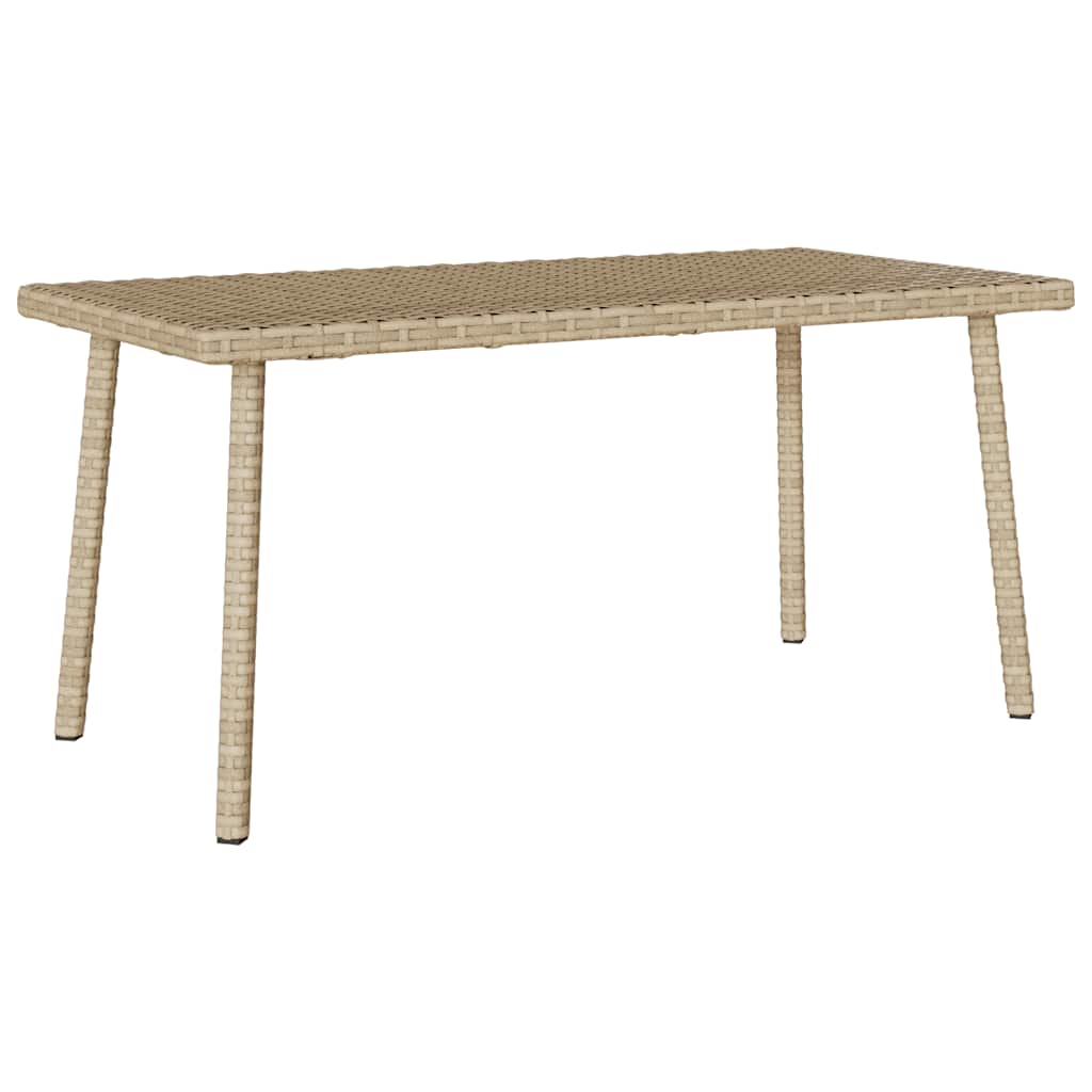Vidaxl Tavolino Da Giardino Rettangolare Beige 80x40x37 Cm