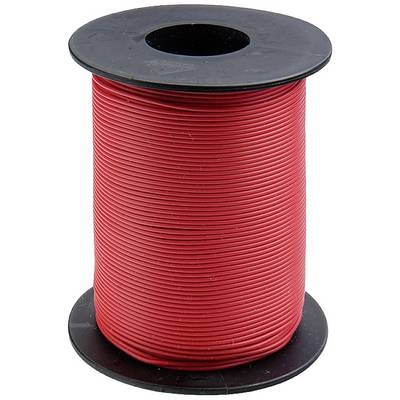 Donau Elektronik 125-s25-0 Cablaggio Filo 1 X 0,25 Mm Rosso 25 M