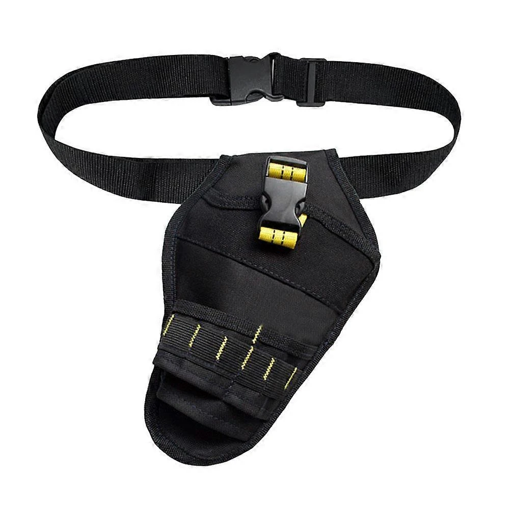Sacoche à outils multifonctionnelle en tissu Oxford 600D, 28 x 17 cm, ceinture et organisateur pour perceuse