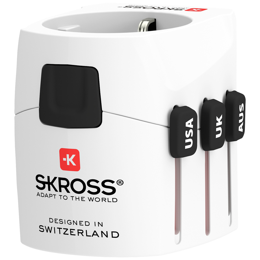 Skross Weiß 1103165 Reiseadapter Pro Light World - Image 2