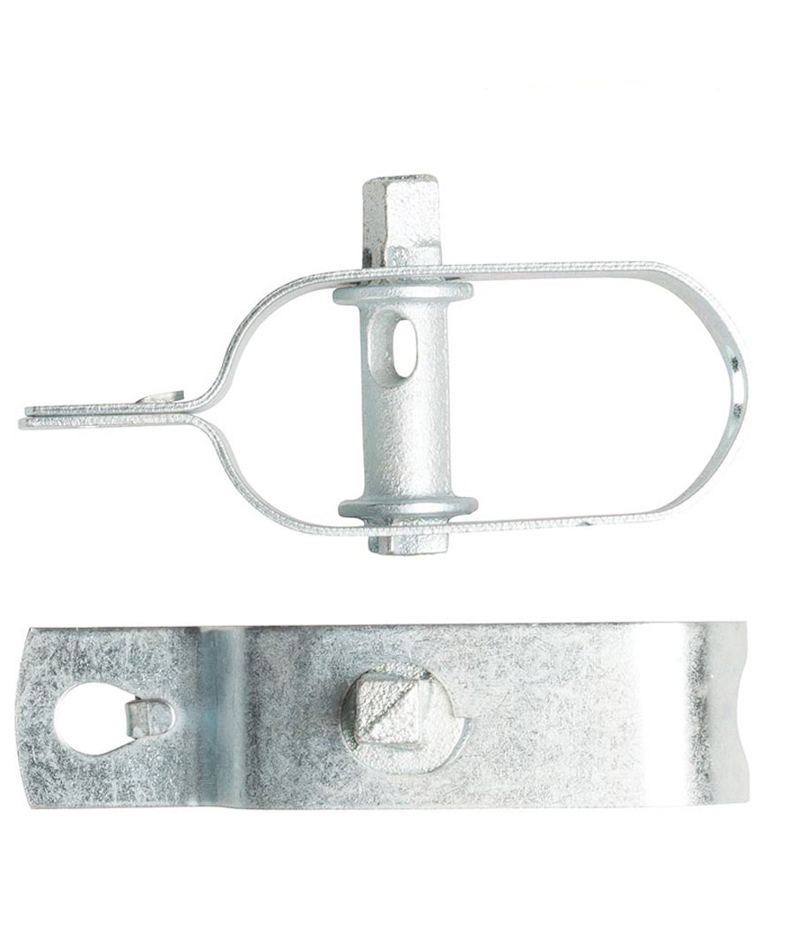 Gallagher Versilbert Stahl- Und Kunststoffdrahtspanner 95Mm Packung Mit 25 Stück