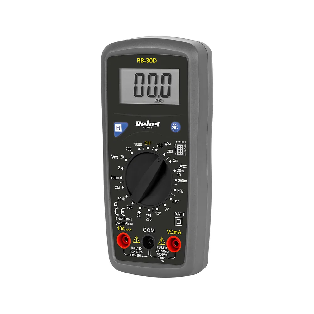 Tresice France Rebel Tools Rb-30D Multimeter