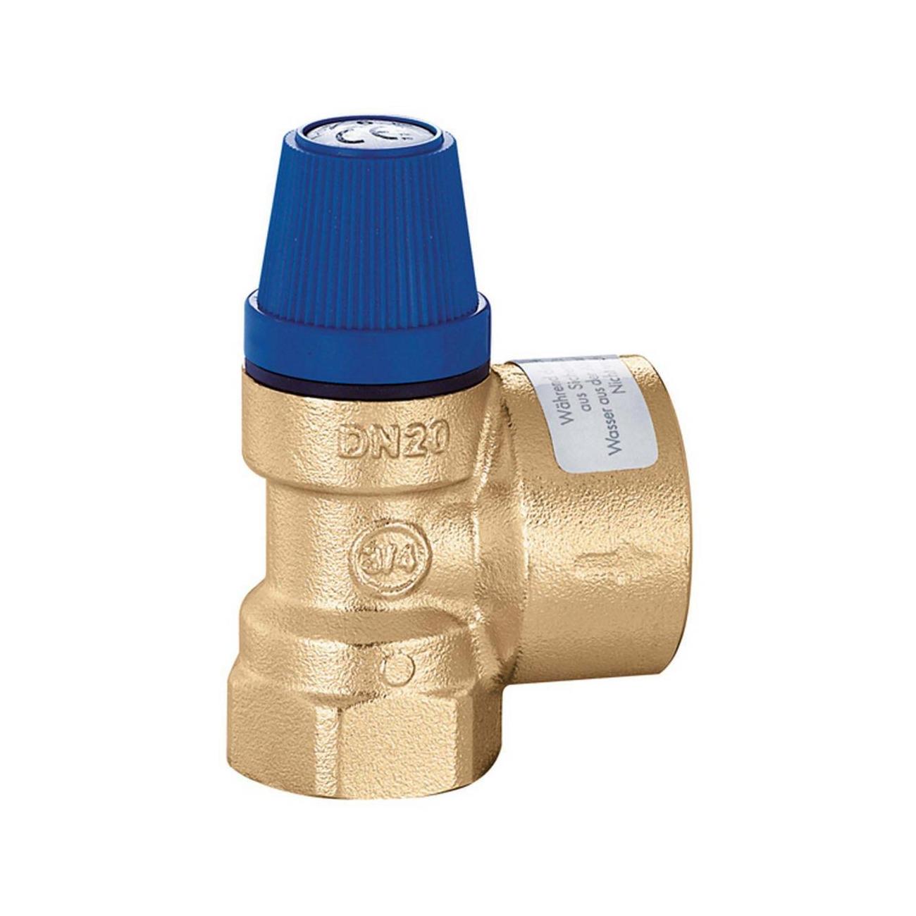 Caleffi Armaturen Caleffi Ca Membran-Sicherheitsventil 3/4Zoll X 1Zoll, 8 Bar, Für Brauchwasser - Bild 6