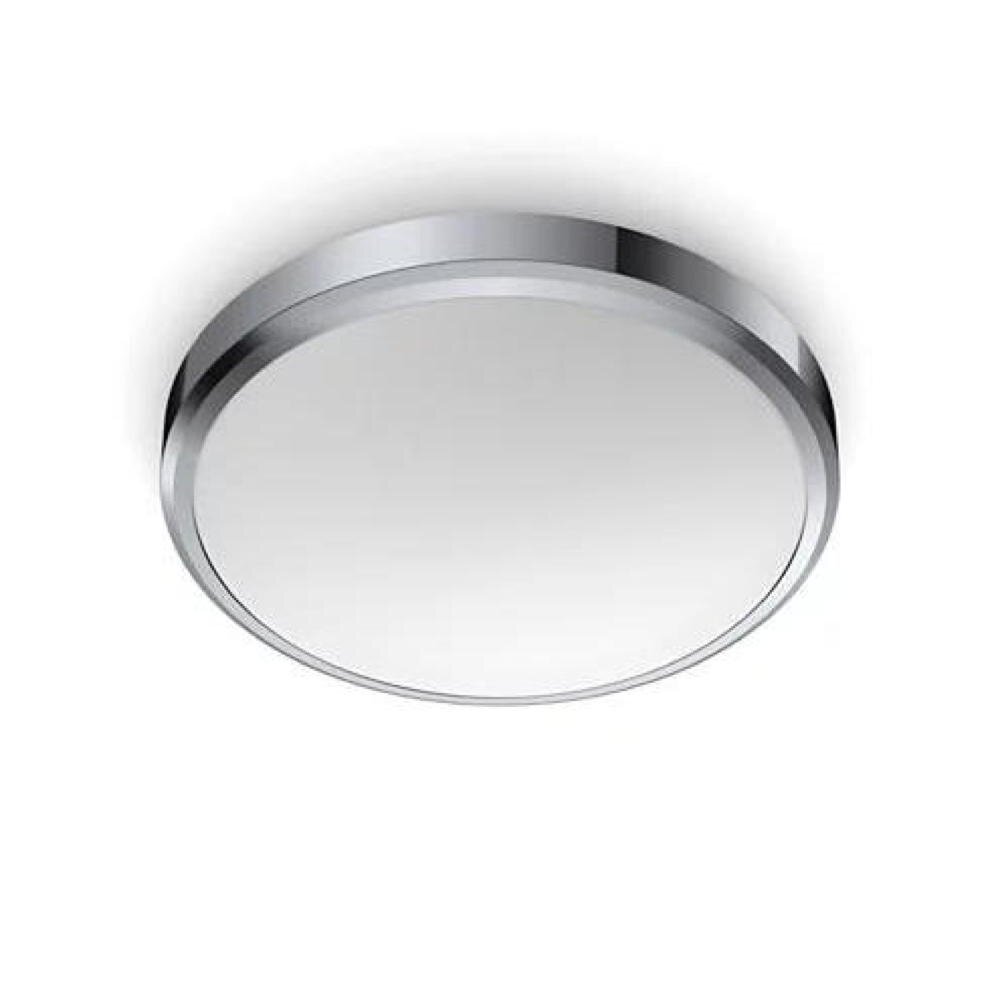 Philips Funktional Doris Deckenleuchte, 17 W, LED, Nicht austauschbare(s) Leuchtmittel, 1500 lm, IP44, Chrom - Bild 4