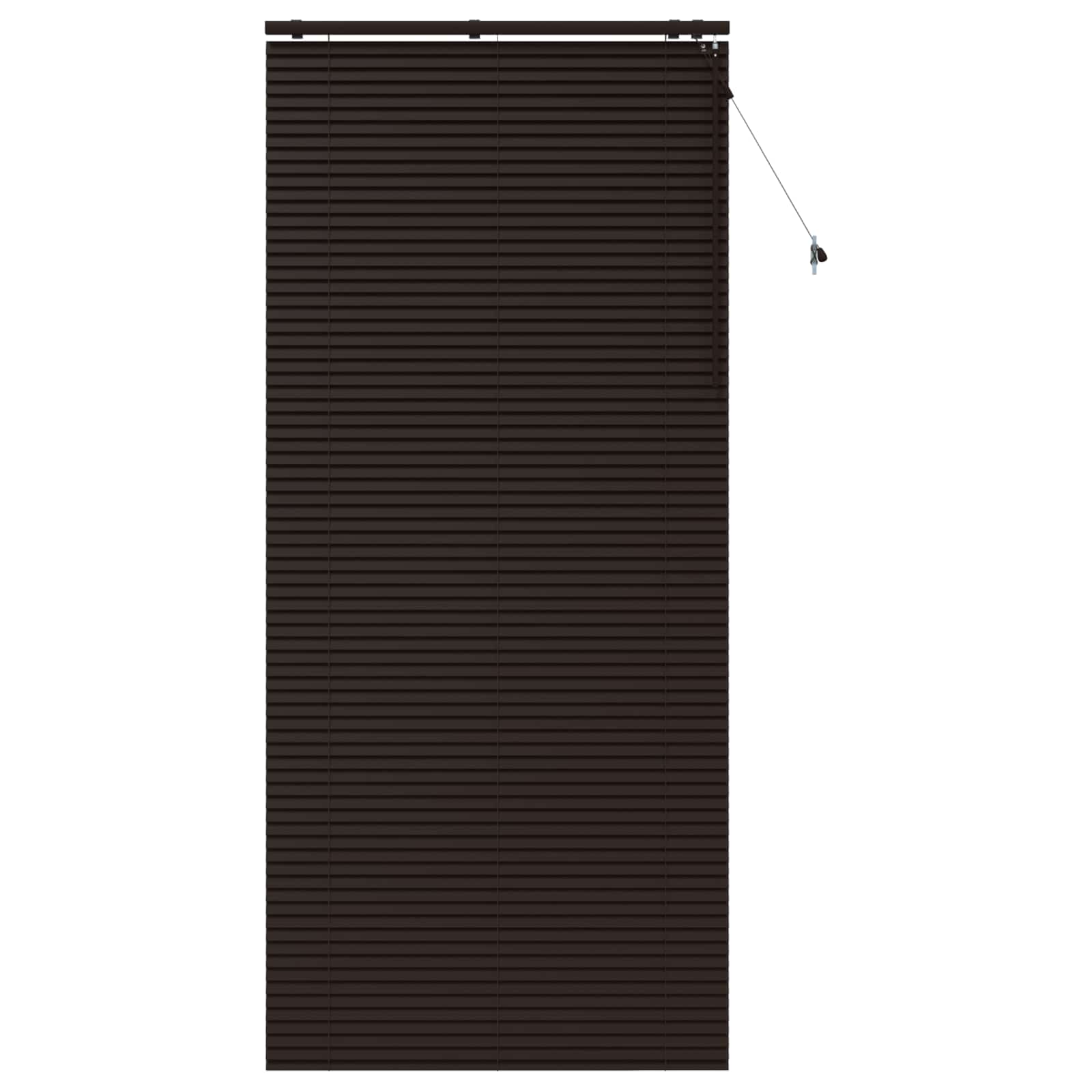Vidaxl Dunkelbraun Venetian Blind Dark Brown 120 X 250 Cm 35 Mm