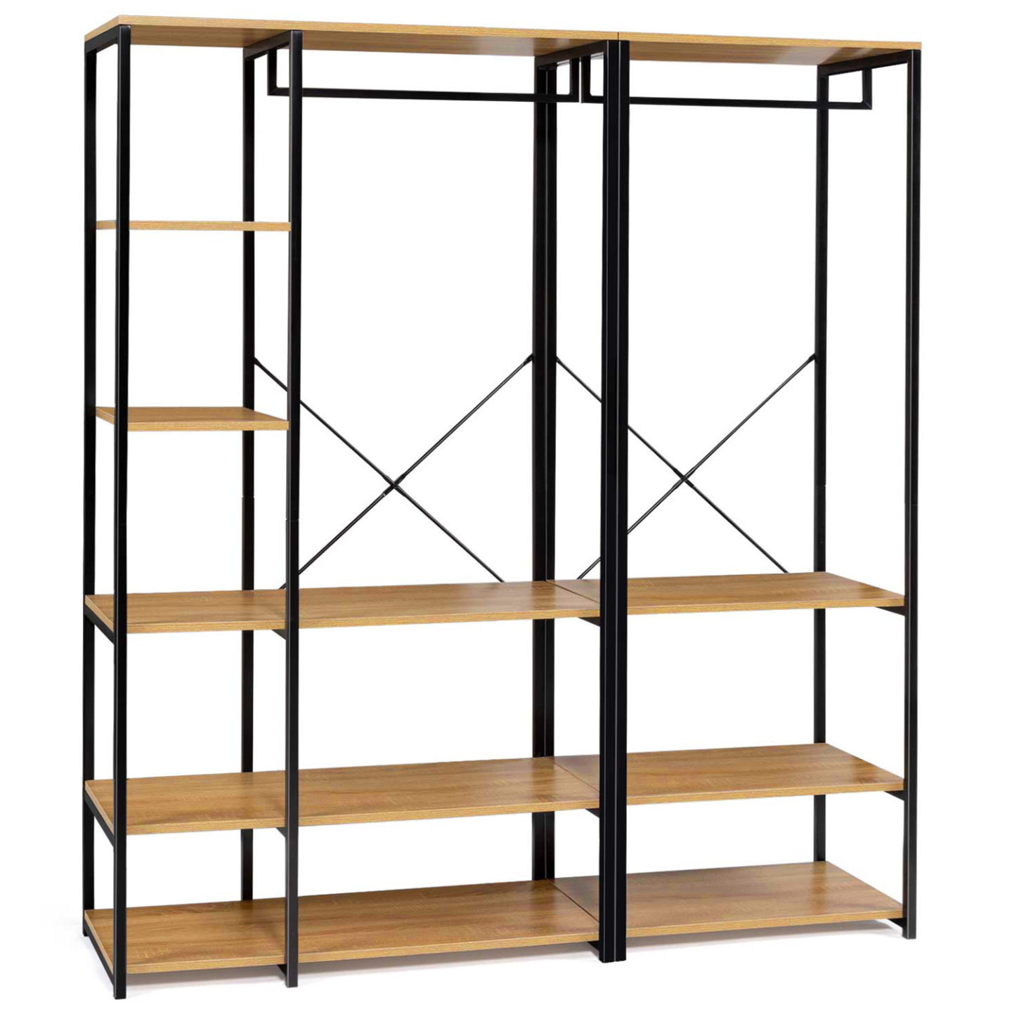 Idmarket - Dressing Modulable Xxl L. 150 Cm Detroit Design Industriel