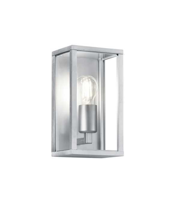 Applique Murale Extérieure Garonne Argent Trio E27 Ip44