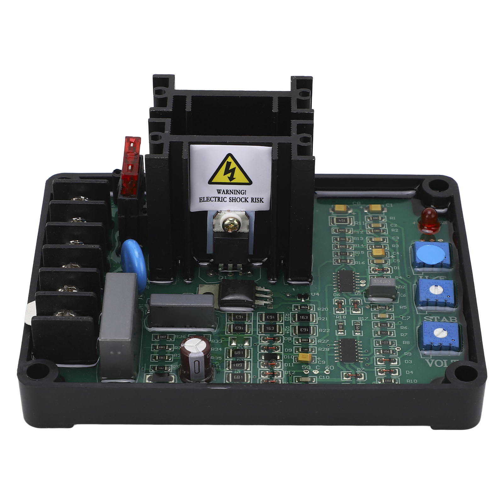 Régulateur automatique de tension AVR 180-260 VCA, sortie 110/220/400 VCA, génératrice sans balais