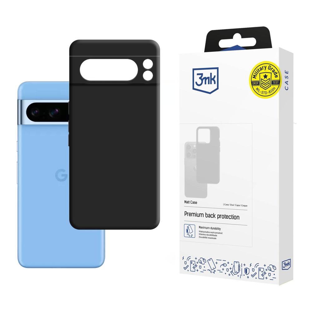 Oem Schwarz Google Pixel 8 Pro - 3Mk Matt Case