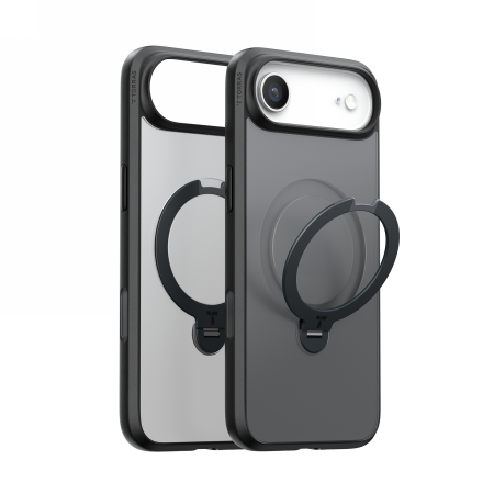 Torras Ostand 360° Spin (Apple iPhone Air), Smartphone Hülle, Schwarz - Bild 4