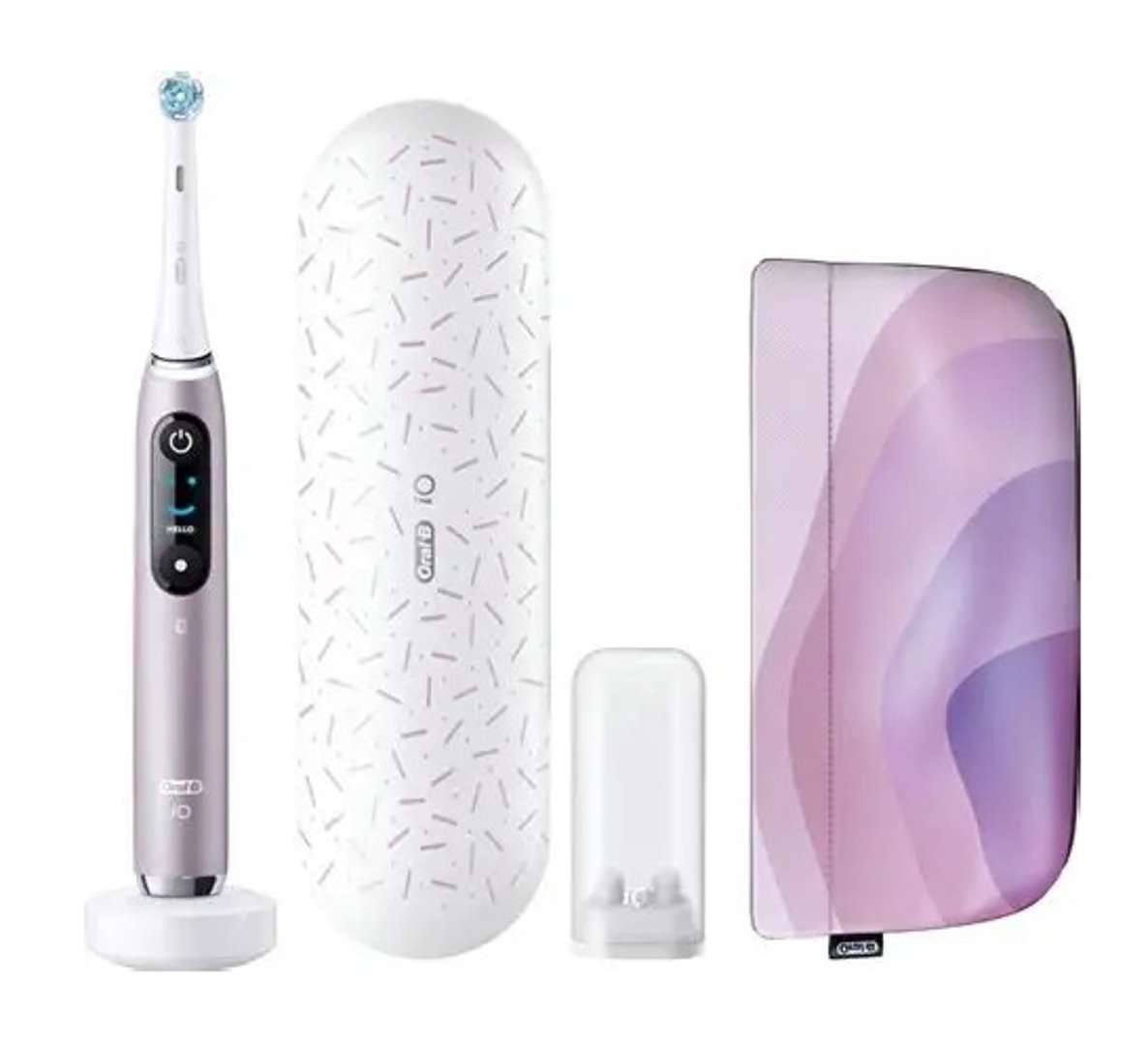 Oral-B iO Series 9 White Alabaster Luxe Edition Elektrische Zahnbürste 1 St - Bild 3