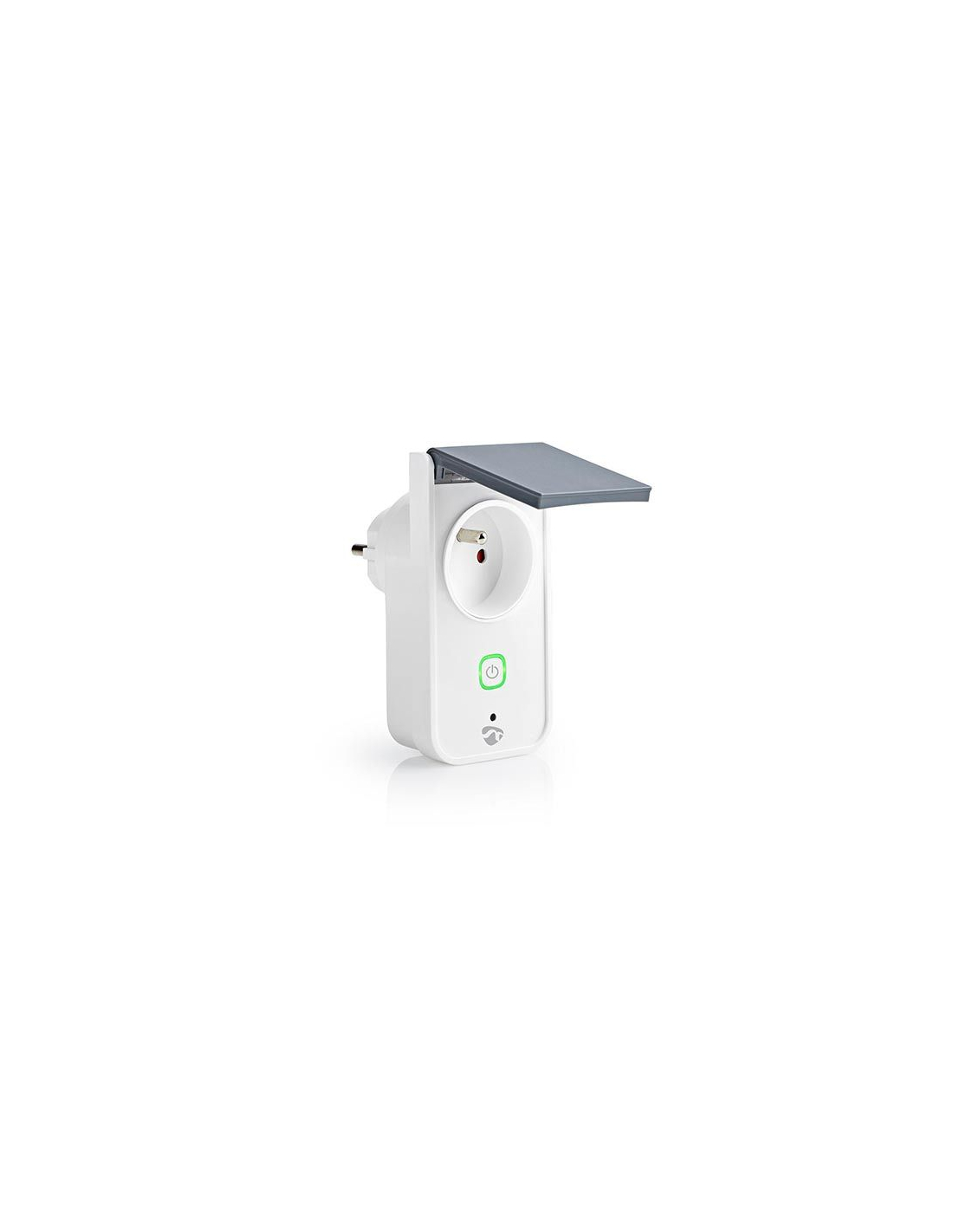 Nedis Weiss/Grau Smart Plug, Wifipo120ewt - Bild 4