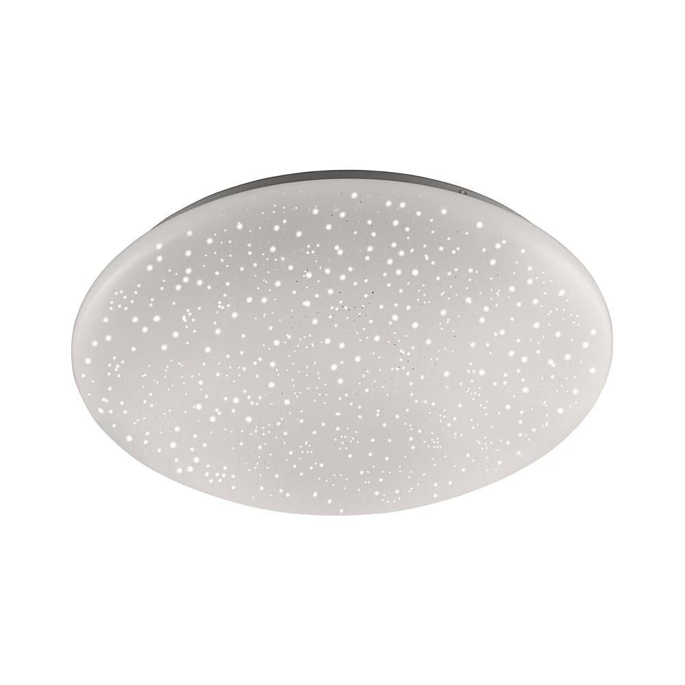 Deckenleuchte Deckenlampe Schlafzimmerlampe Weiß Led Sternenhimmeleffekt D 39 Cm