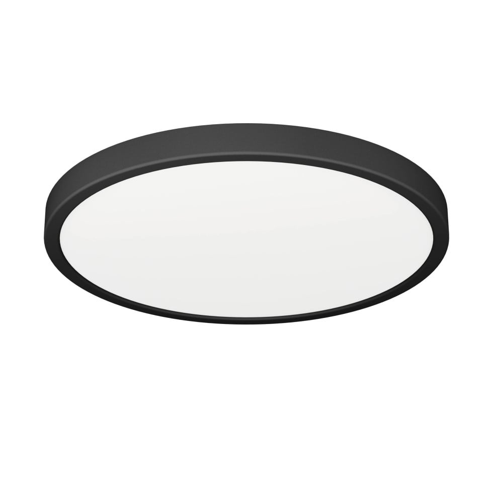 Eglo Led Deckenleuchte Fueva 6 Schwarz Ø 28 X 3 Cm Warmweiß-kaltweiß