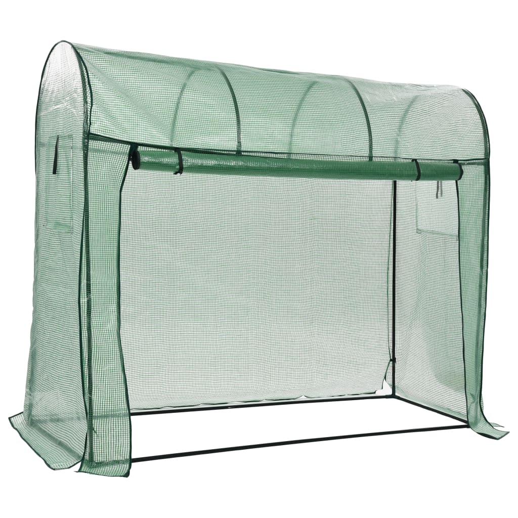 Greenhouse With Zippered Door 200x80x170 Cm Vidaxl