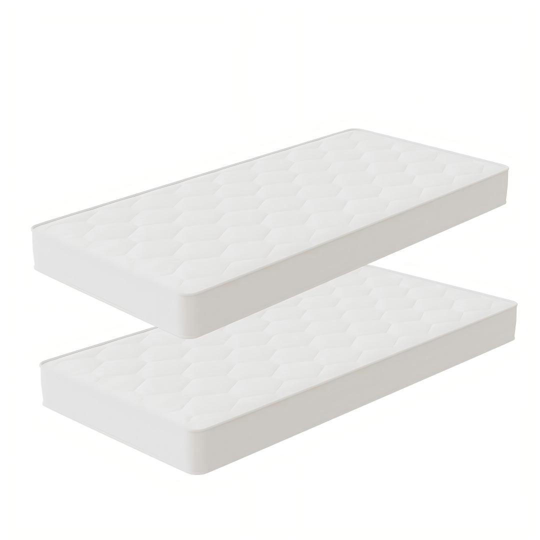 Iztoss – Lot De 2 Matelas 90x200cm – Épaisseur 10 Cm – Mousse À Mémoire