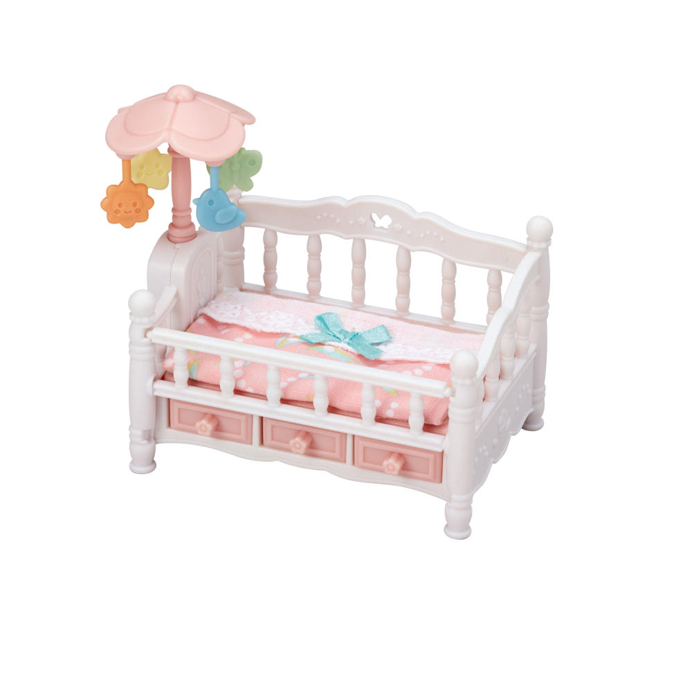 Sylvanian Families Mehrfarbig Kinderbett Mit Mobile - Image 7