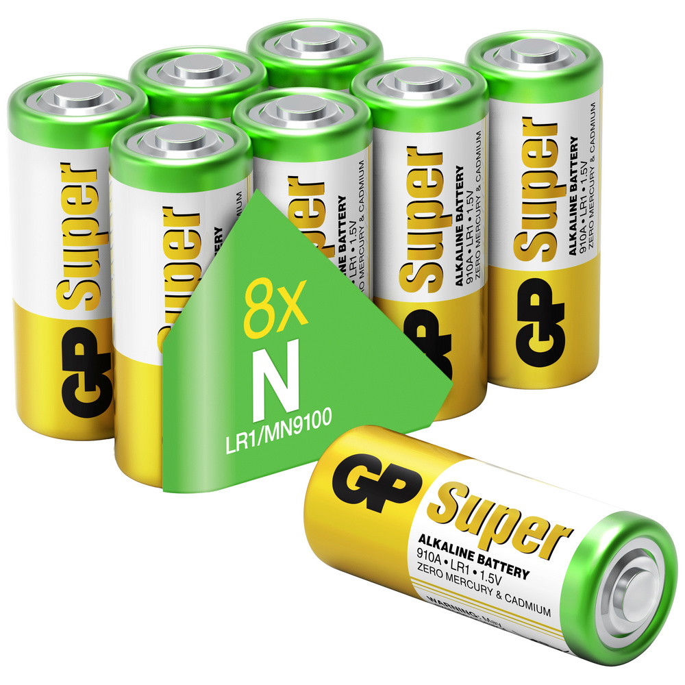 Gp Batteries Gp Super Lady (N)-Batterie Alkali-Mangan 1.5 V 8 St.
