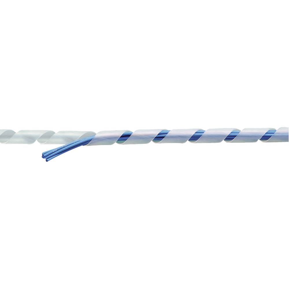 TRU Components 1593145 TC-KSR10BK203 Spiralschlauch 7.50 bis 30mm Schwarz 10m