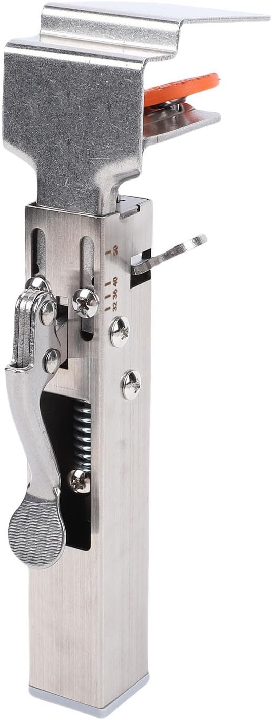 Serre-joint réglable pour façade de tiroir en acier inoxydable, clips antidérapants