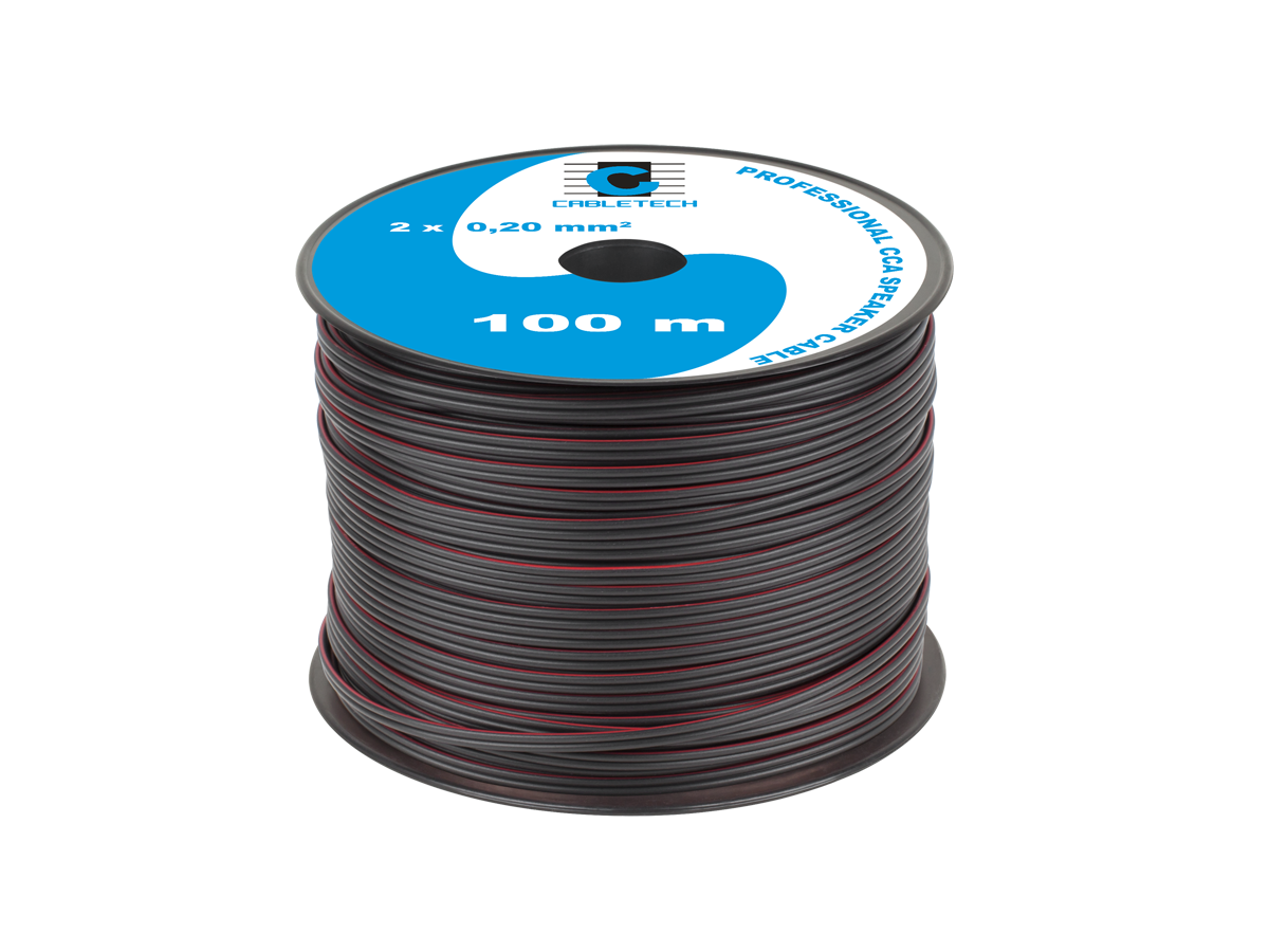 Joom Supermerchanteu Speaker Cable 100M 2X0.2mm Cca Roll Cabletech - Bild 4