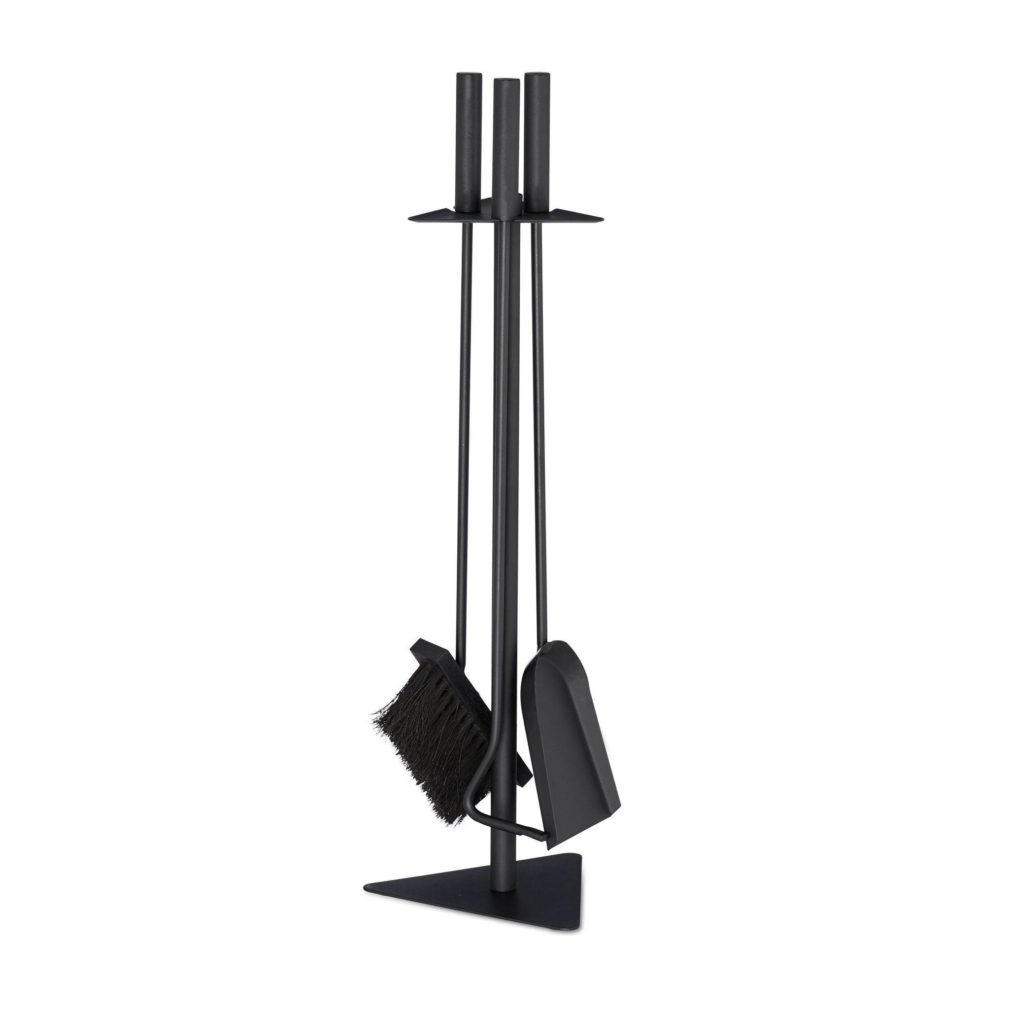 RELAXDAYS Kaminbesteck Stahl Schwarz 1 Stk - Image 2