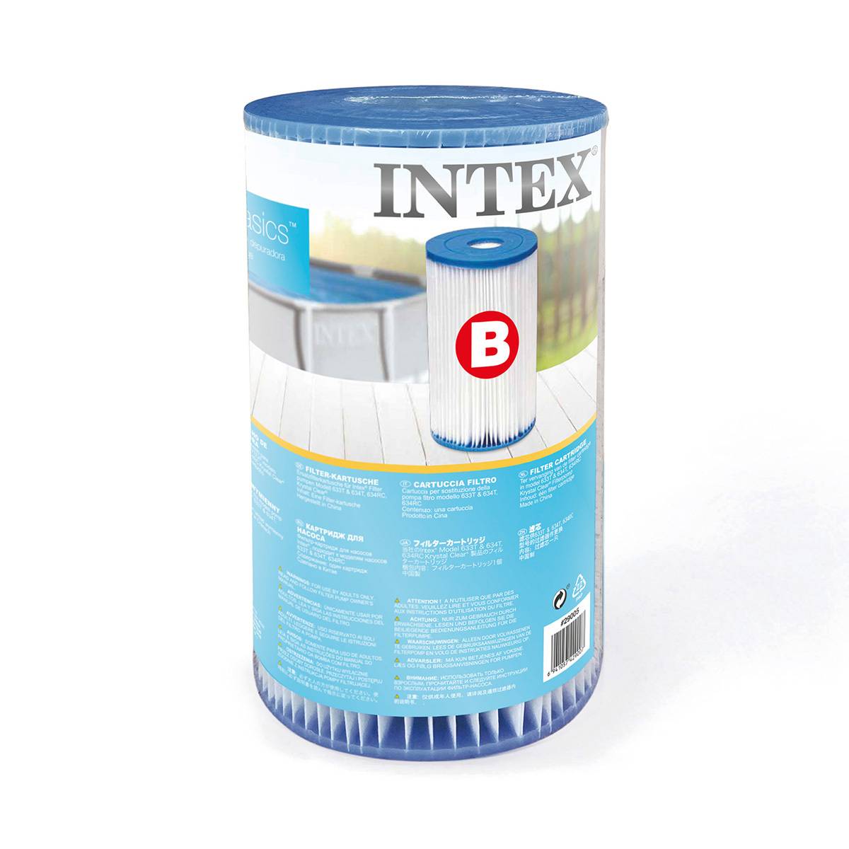 Intex Weiß Filterkartusche, Wasserfilter Für Pool, Typ B