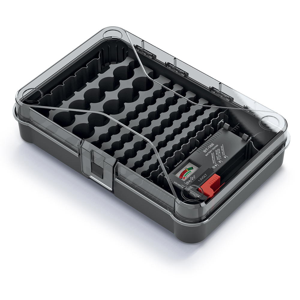 Kistenberg Batterie Box Organiser Kbbt Mit Battery Tester