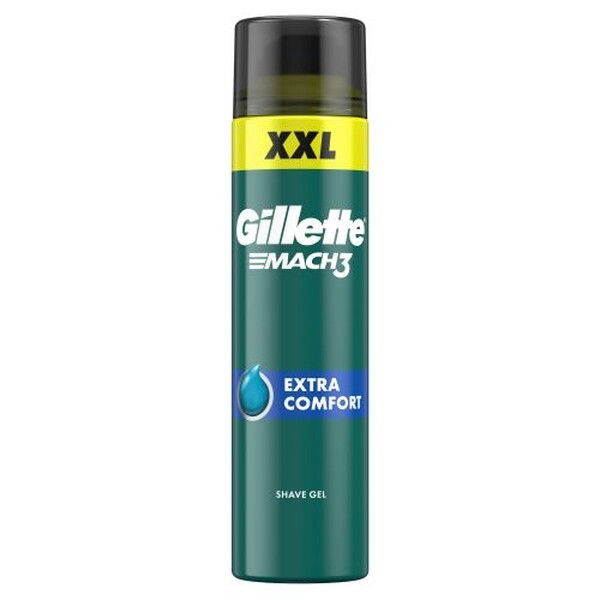 Gillette Herren Rasierschaum + Rasiergel, Mach3 (240 Ml, Rasiergel) - Image 4