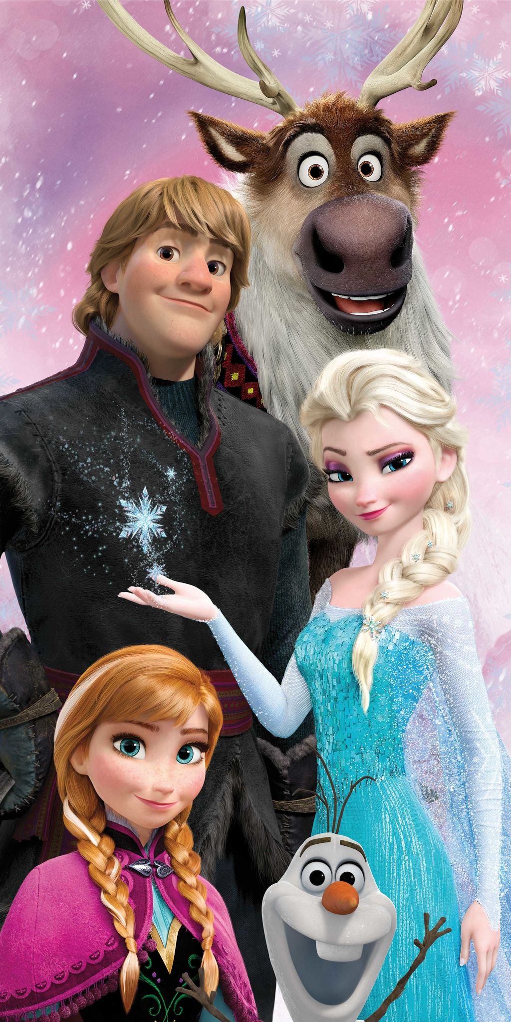 Norma    Frozen Badehandtuch Strandtuch 70x140 cm aus Baumwolle Saugfähig & Weich,  Frotteekleider & Bademäntel von Disney - Image 3
