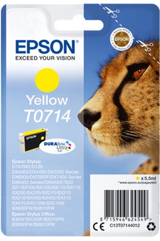 Epson Gelbe Tinte T0714 Original - Bild 4