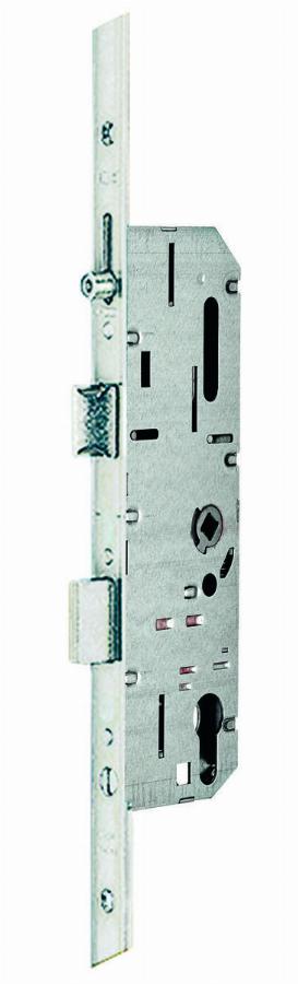 Vachette – Serrure Multipoint En Applique 3 Rouleaux – Entraxe 70 Mm – Sens De Pose Droite – Finition Zinguée Blanche – 13587000