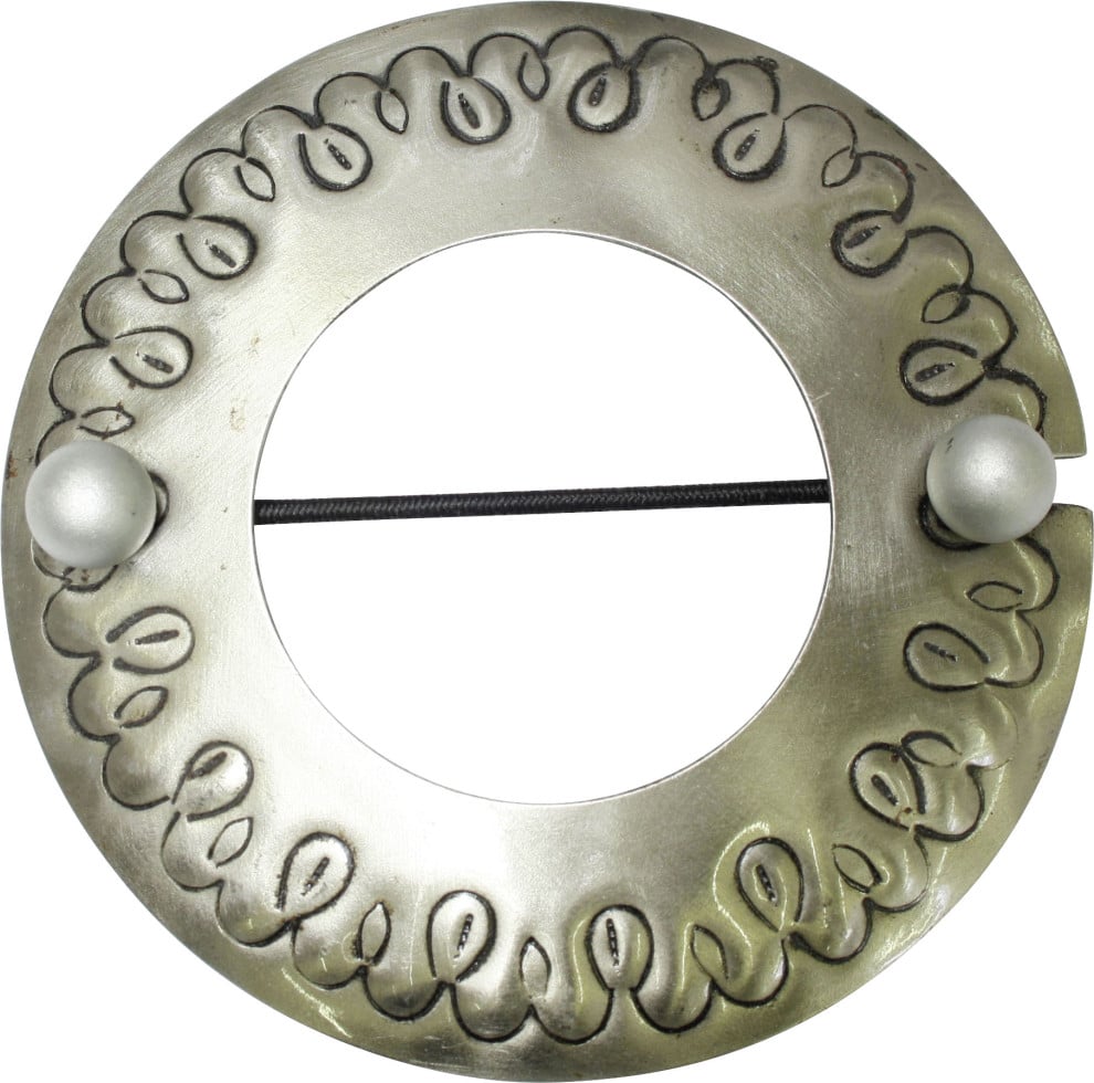 Gardinia Dekospange Ring Edelstahl-Optik, Ø 12 Cm Dekoartikel 4003018280217