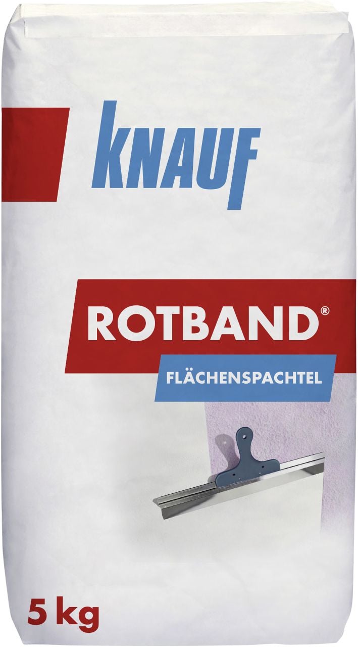 Knauf Rotband Flächenspachtel 5 Kg Haftputz & Rotband